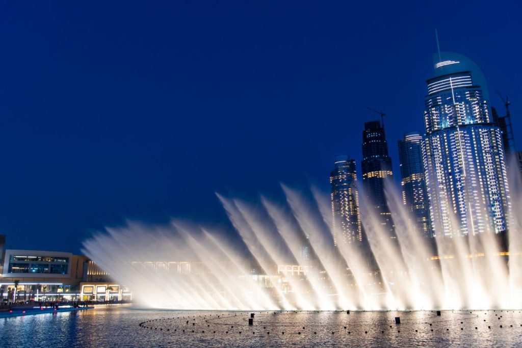 Activités à faire autour de Dubaï - Fontaine