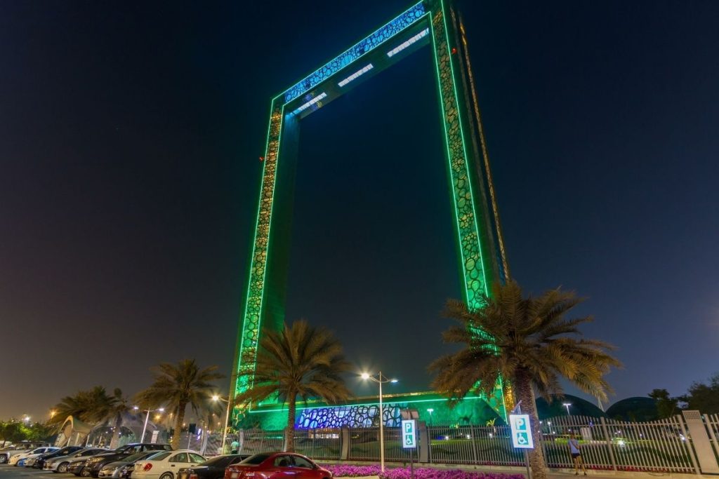 dubai frame soir