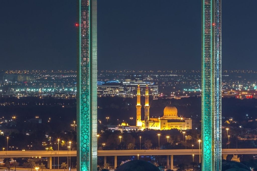 dubai frame vue dubai