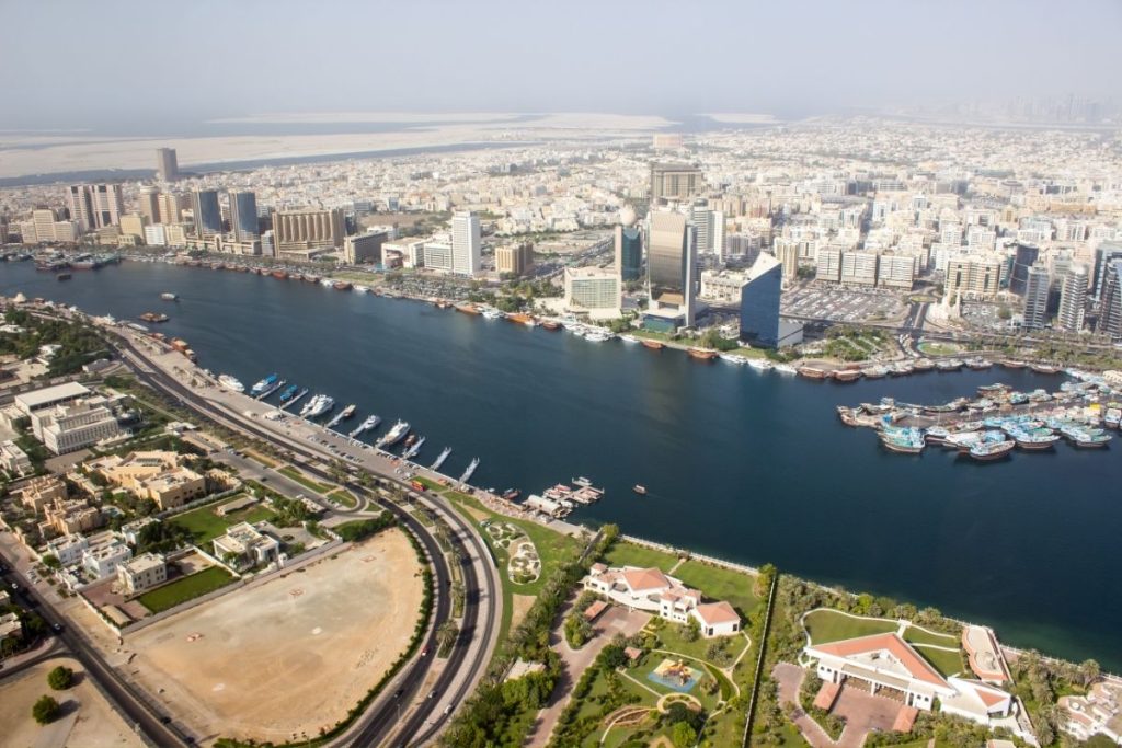 dubai creek helicoptere dubai